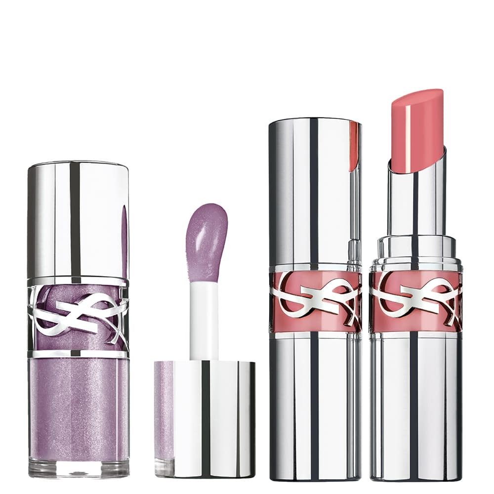 YSL LIP OIL GLOSS + LOVESHINE SET (SET DE LABIALES)